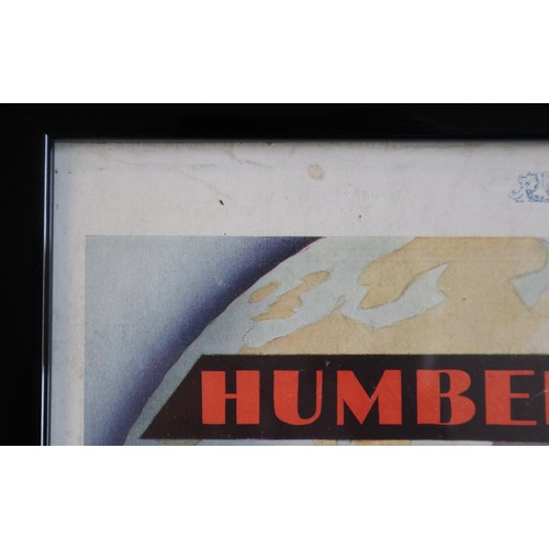 266 - Framed poster Roots Ltd - Humber, Hillman, Commer