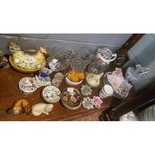 178 - Collection of ceramics