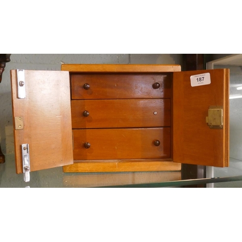 187 - Small craft cabinet