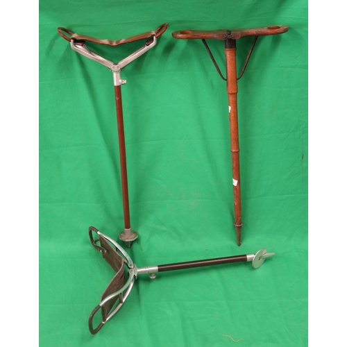 261 - 3 shooting sticks 1 antique