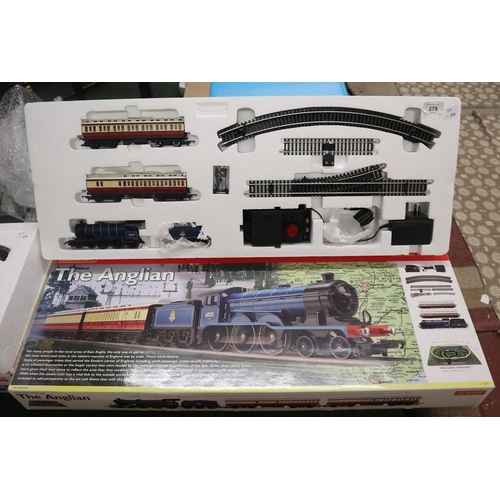 278 - Hornby OO gauge train set - The Anglian