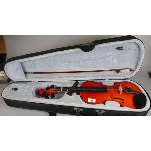 288 - Violin in case