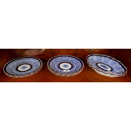 441 - Royal Worcester plates