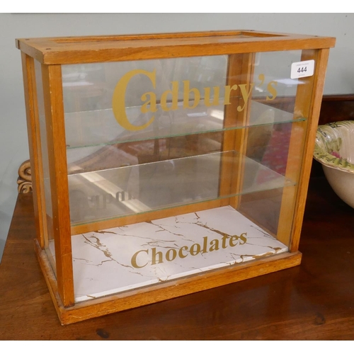 444 - Cadburys Chocolate display case