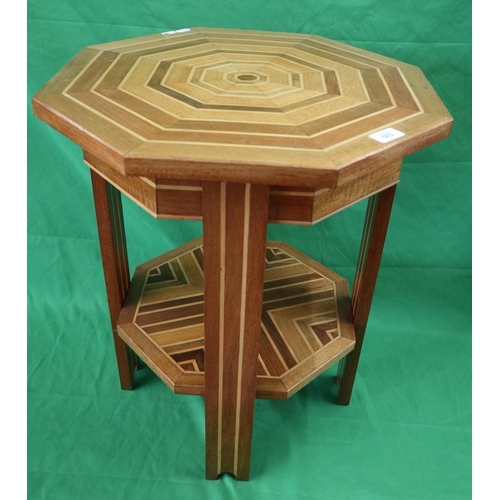 503 - 2 tier octagon occasional table