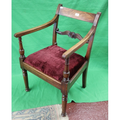 516 - Antique armchair 