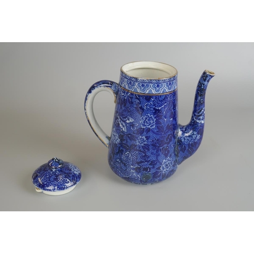 205 - Shelley coffee pot - Blue Dragon