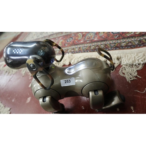 253 - 2 Sony Aibo ERS-7 Robot Dogs with chargers and accessories