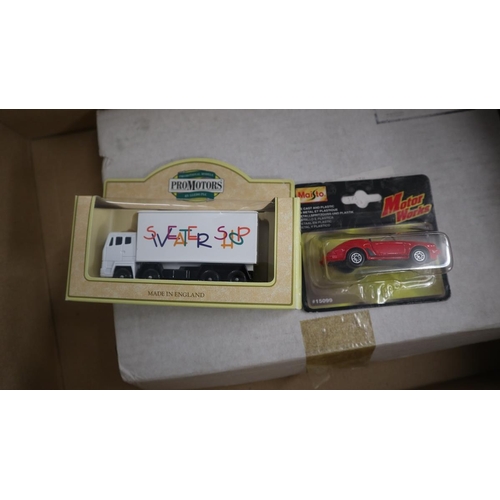 287 - Lledo Coronation street set of model vehicles and Matchbox Motorcity carry case including contents a... 