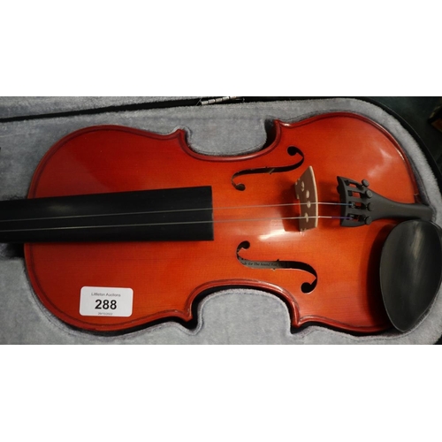 288 - Violin in case