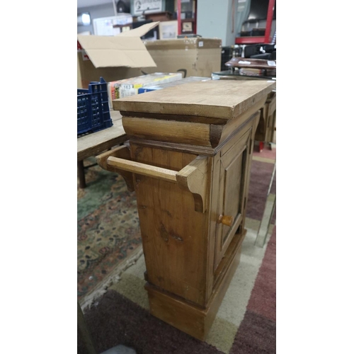 299 - Antique pine cabinet