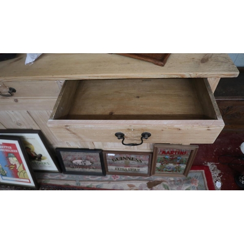 331 - Pine dresser - Approx size W: 135cm D: 58cm H: 204cm