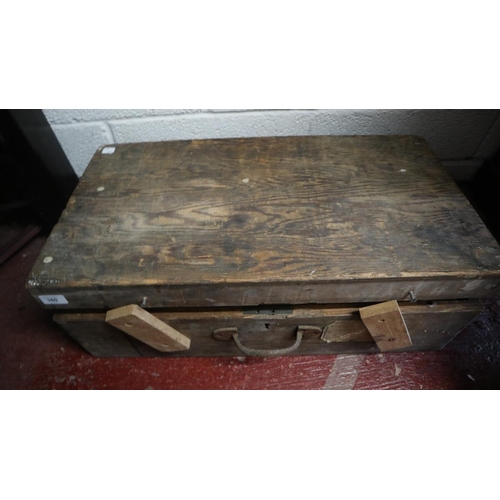 380 - Carpenters chest and contents