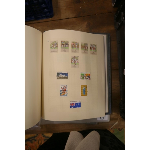 173 - Stamps - Australia, Canada, New Zealand in 3 albums