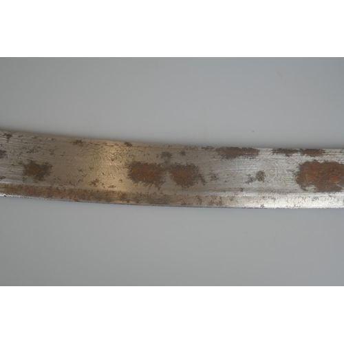 213 - Indian ceremonial sword in sheath