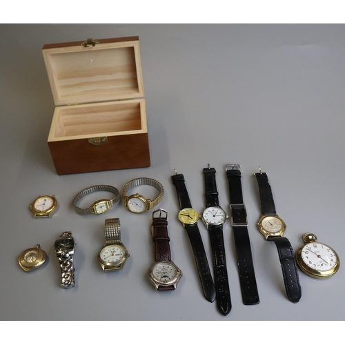 122 - Box of wrist watches