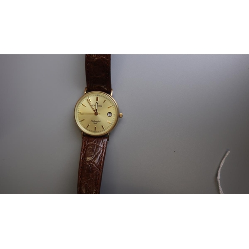 282 - Hallmarked gold Sovereign watch model 207