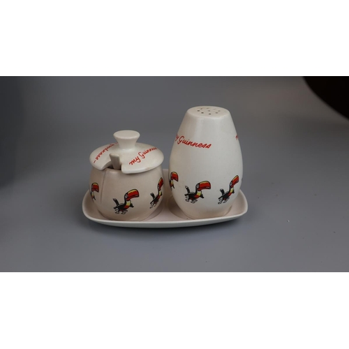 113 - Guinness toucan cruet set