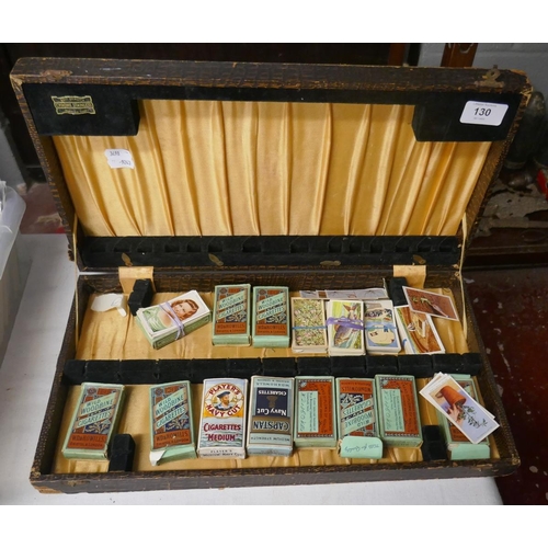 130 - Collection of approx 600 cigarette cards