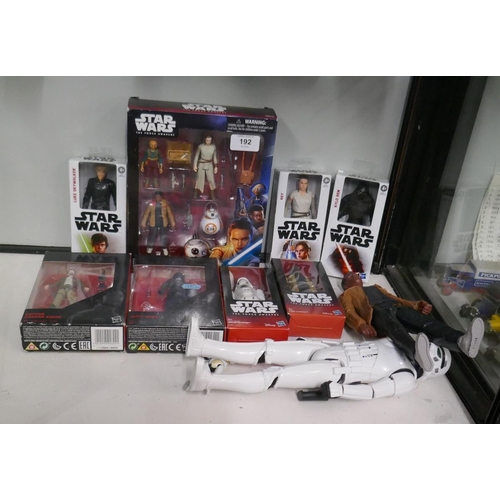 192 - Star Wars figures