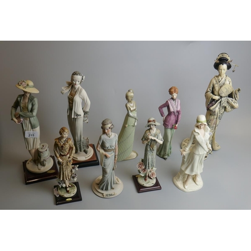 215 - Collection of Florence figurines with others
