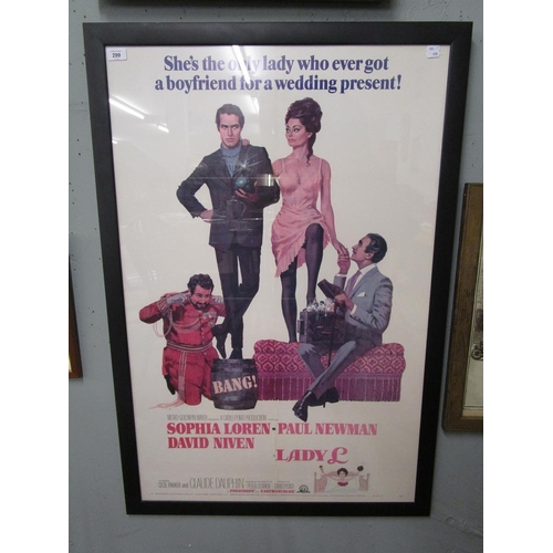 299 - Original 1966 film poster - Lady L