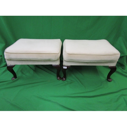 454 - Pair of Parker Knoll footstools