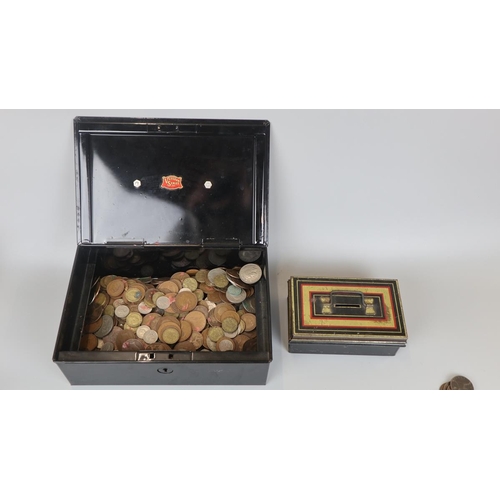 107 - Large collection of mixed coins etc