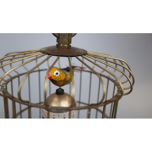 115 - Bird cage clock