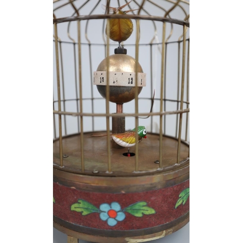 115 - Bird cage clock