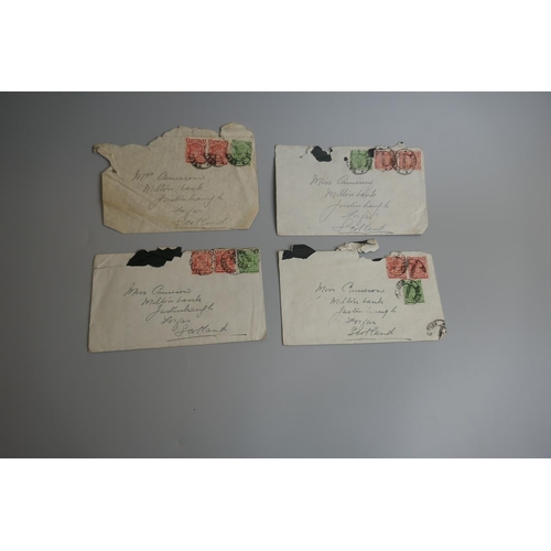 136 - Stamps - Rhodesia & Natal early covers