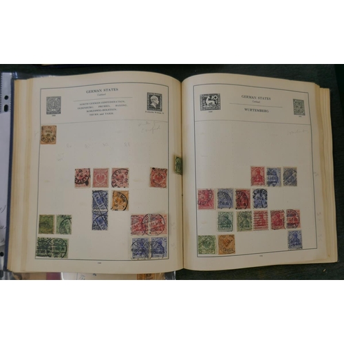 160 - Stamps - World in old strand album