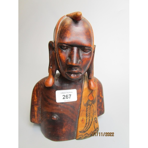 267 - Collection of African carved figures