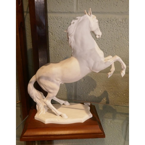 174 - L/E Kaiser West German figurine of horse - Approx height: 37cm