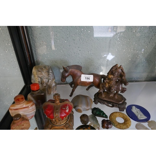 196 - Collectables to include soapstone