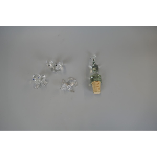 199 - Collection of Swarovski crystal figures