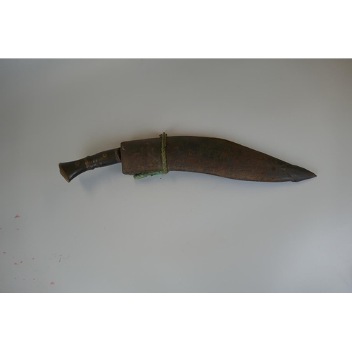 205 - 2 antique Kukri's