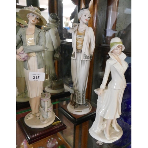 215 - Collection of Florence figurines with others