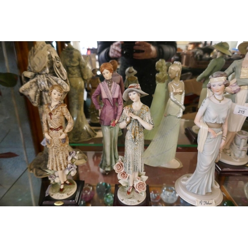 215 - Collection of Florence figurines with others