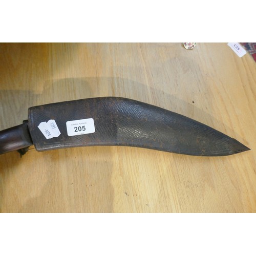 205 - 2 antique Kukri's