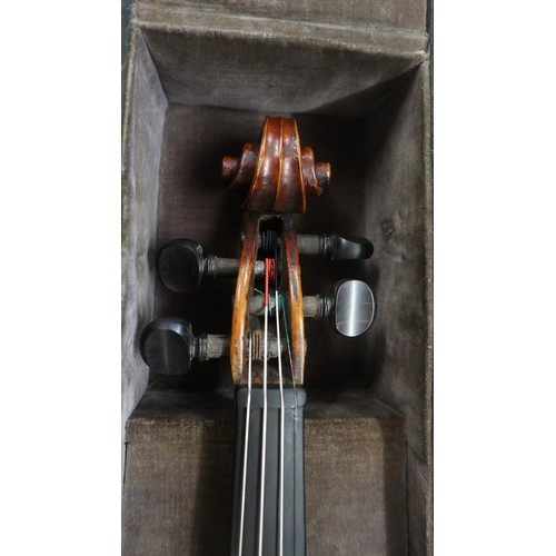 281 - Antique full size violin