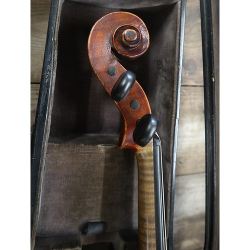 281 - Antique full size violin