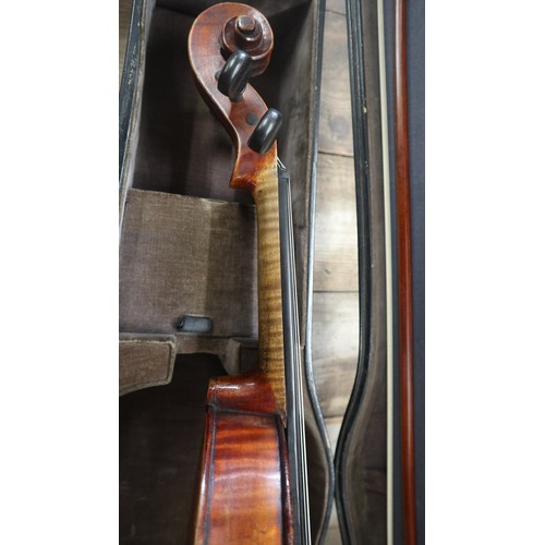 281 - Antique full size violin