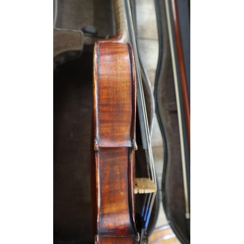 281 - Antique full size violin