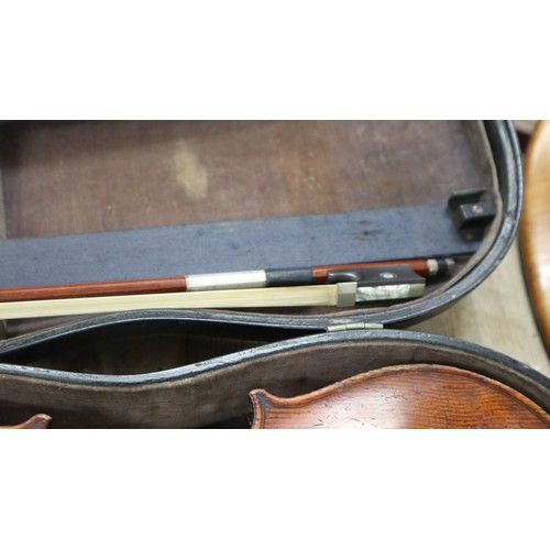 281 - Antique full size violin