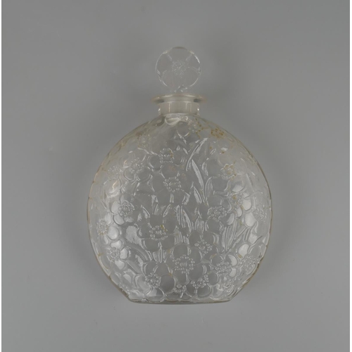 Signed Rene Lalique perfume bottle c1920s