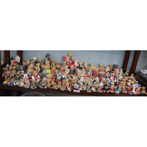 254 - Collection of Colour Box teddy figures 