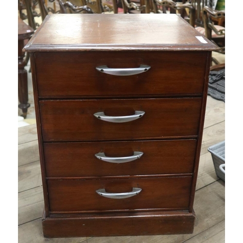 305 - Small table top 4 drawer music chest