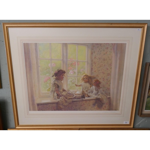 315 - L/E signed print - Sitting Pretty by Geoffrey Robinson