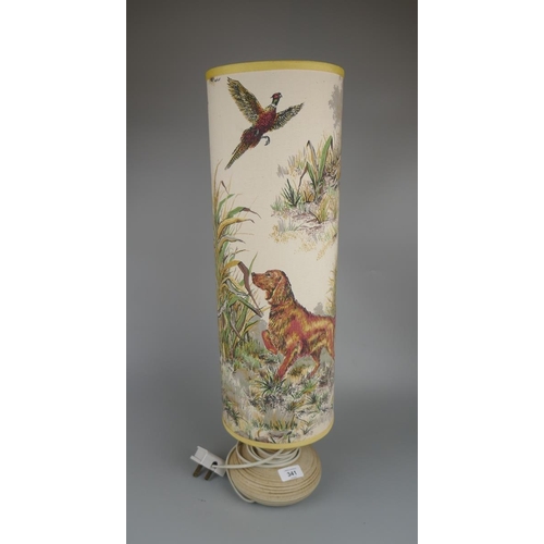 341 - Pheasant themed lamp